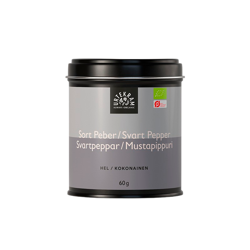 Urtekram Peber Hel Sort Ø (60 g)