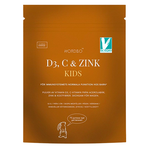 Nordbo D3, C & Zink Kids (53 g)