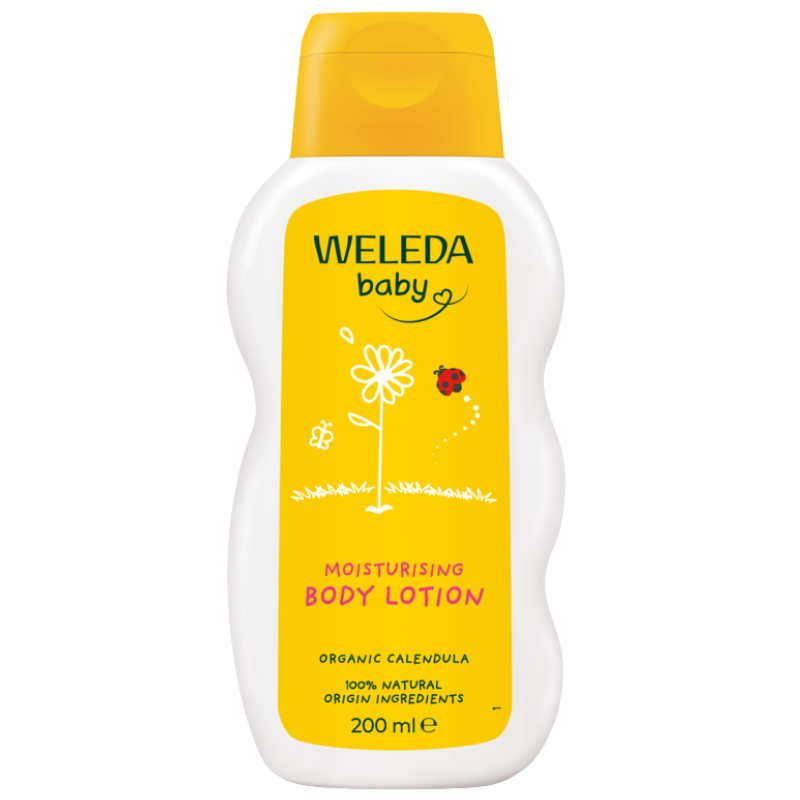 Weleda Calendula Body Lotion Mamma og Baby - 200 ml