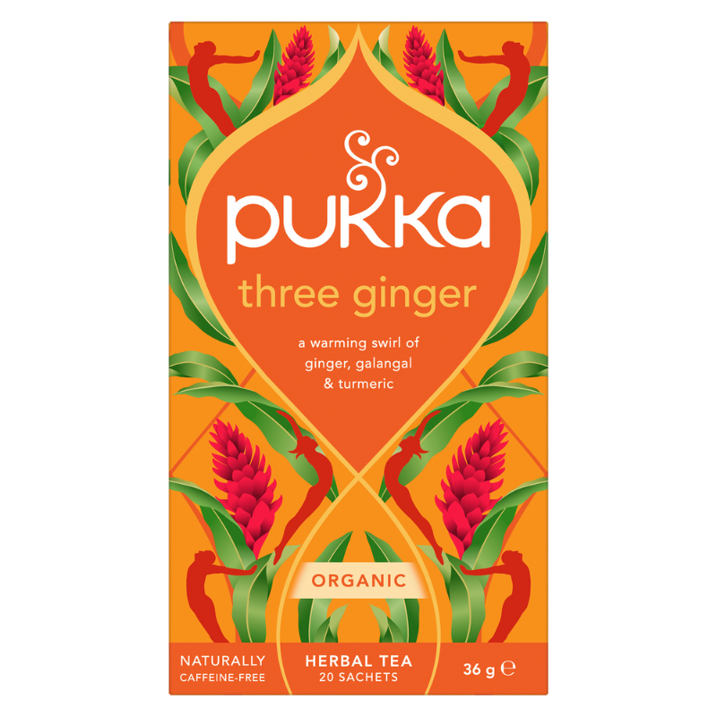 Pukka Three Ginger Te Øko. - 20 br.