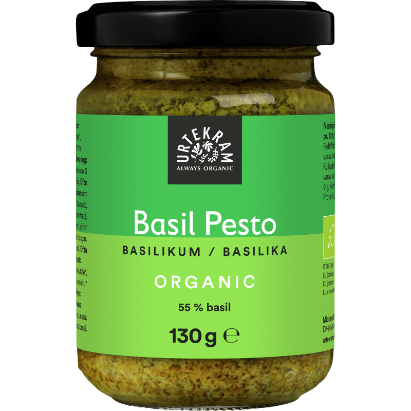 Urtekram Pesto grøn Ø - 130 g.