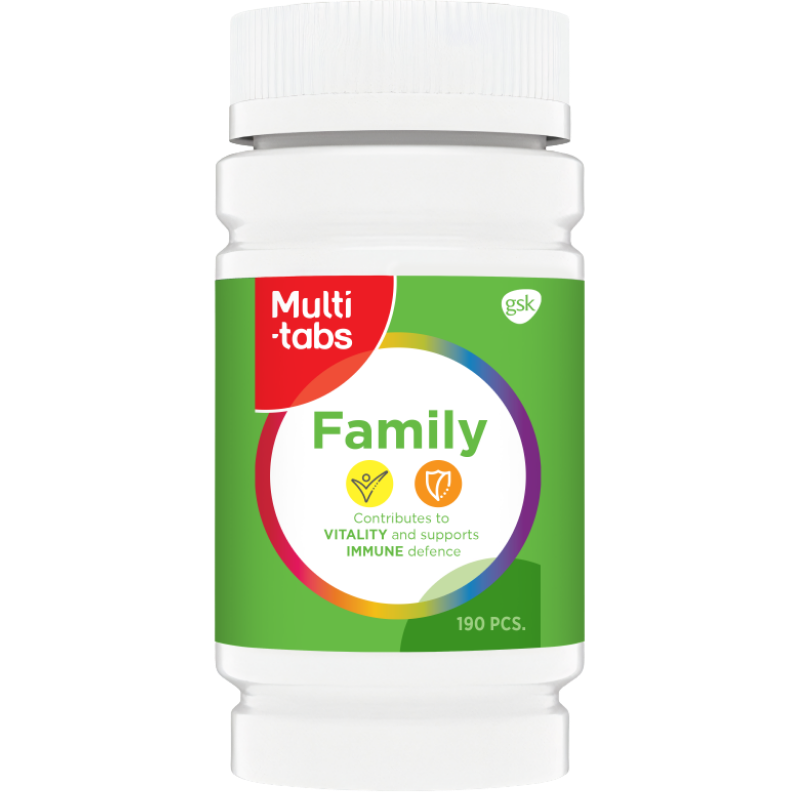 Multitabs Family Tabletter (190 stk)