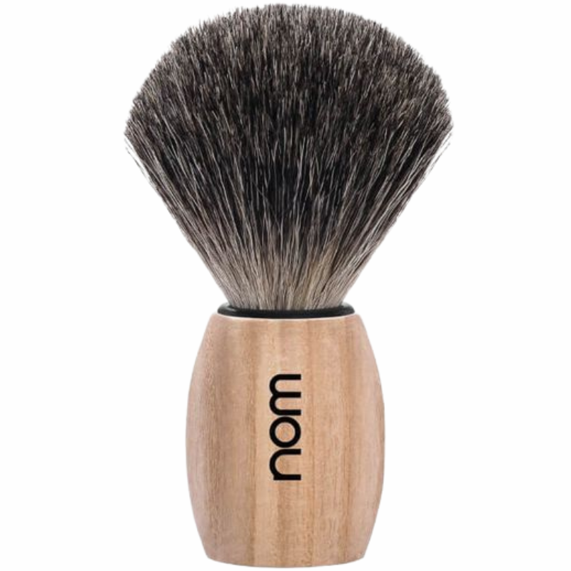 Nom Shaving Ole Barberkost Pure Badger Pure Ash (1 stk)