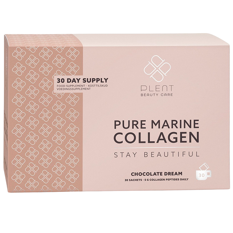 Plent Pure Marine Collagen Chocolate Dream Packs (30 stk)
