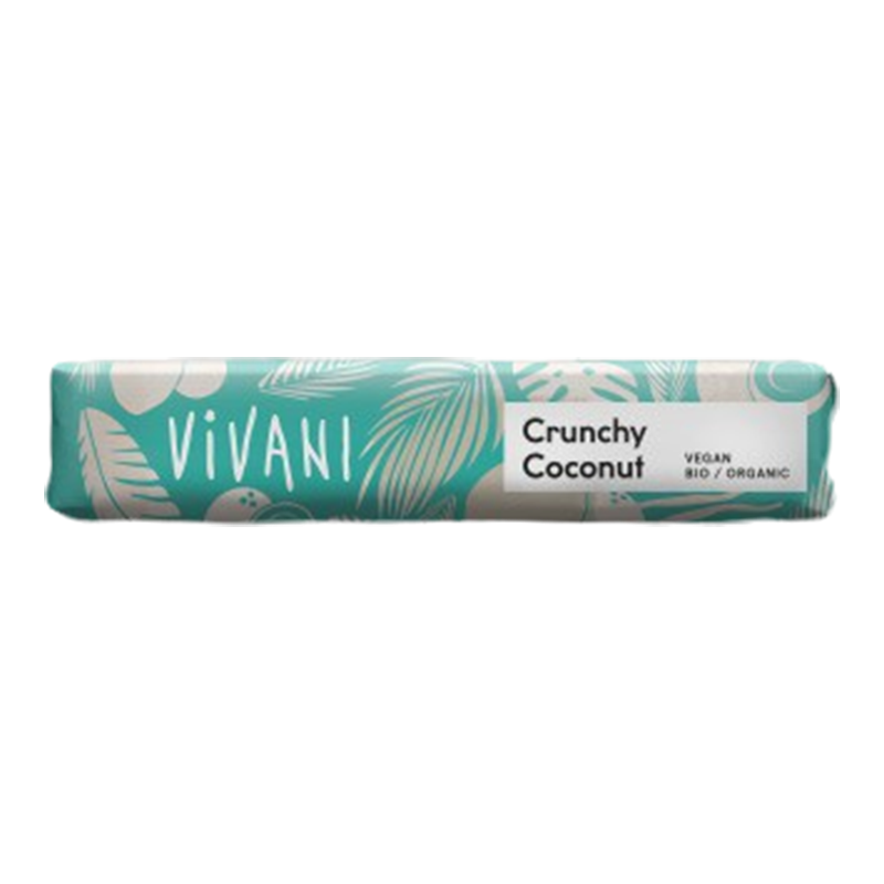 Vivani Sprød Kokos Chokoladebar Ø - 35 g.