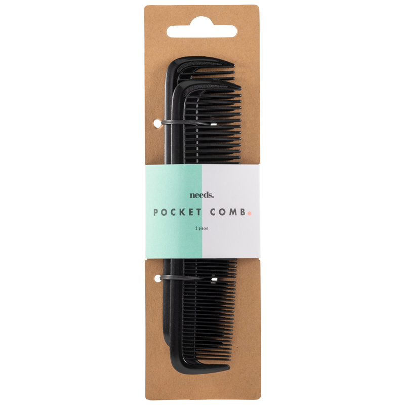 Needs Pocket Comb - 2 stk.