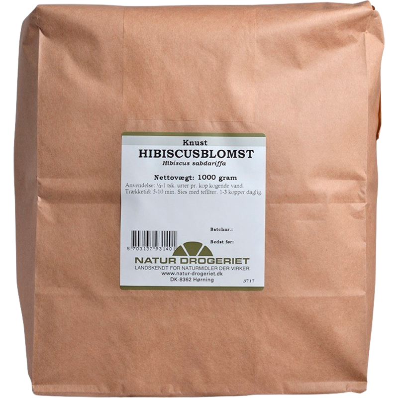Natur Drogeriet Hibiscusblomst Knust (1000 g) Natur Drogeriet Hibiscusblomst Knust (1000 g)