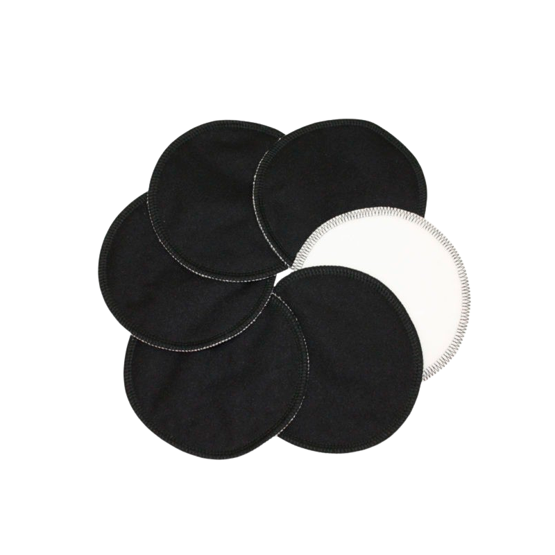 ImseVimse Nursing Pads - Stay Dry, Black - 3 sæt