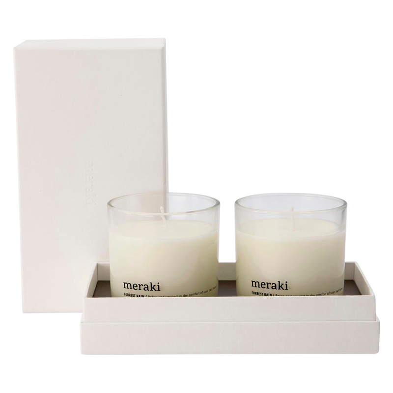 Meraki Duftlys Forest Rain (2 stk)