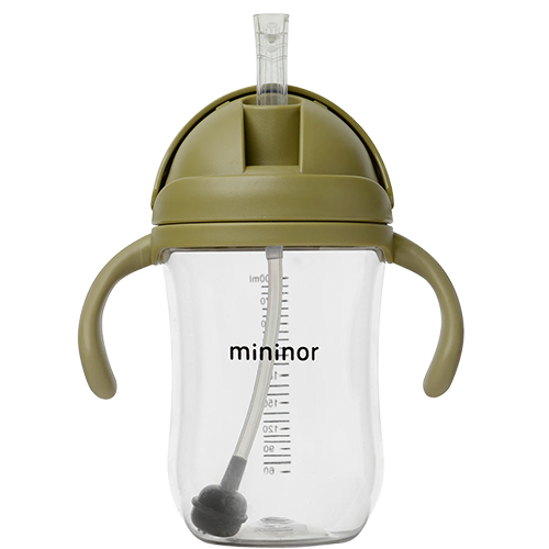 Mininor Sugerørskop Tritan Mosgrøn (330 ml)
