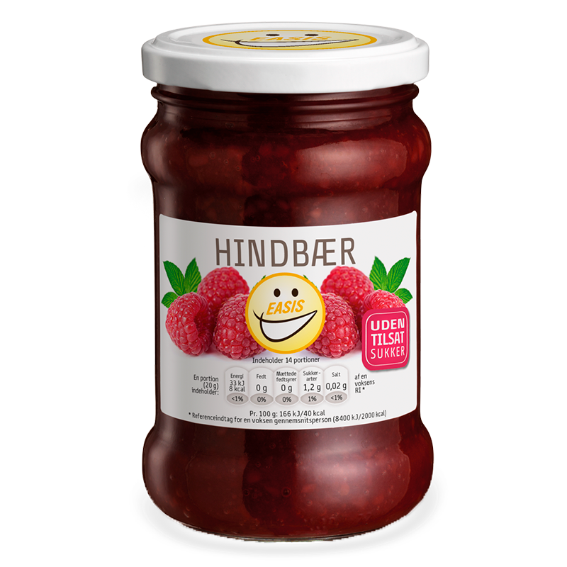 EASIS Hindbær Marmelade (285 g)