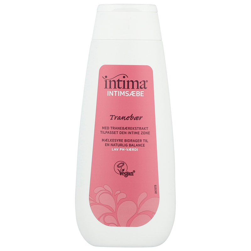 Intima Intimsæbe Tranebær (250 ml) Intima Intimsæbe Tranebær (250 ml)
