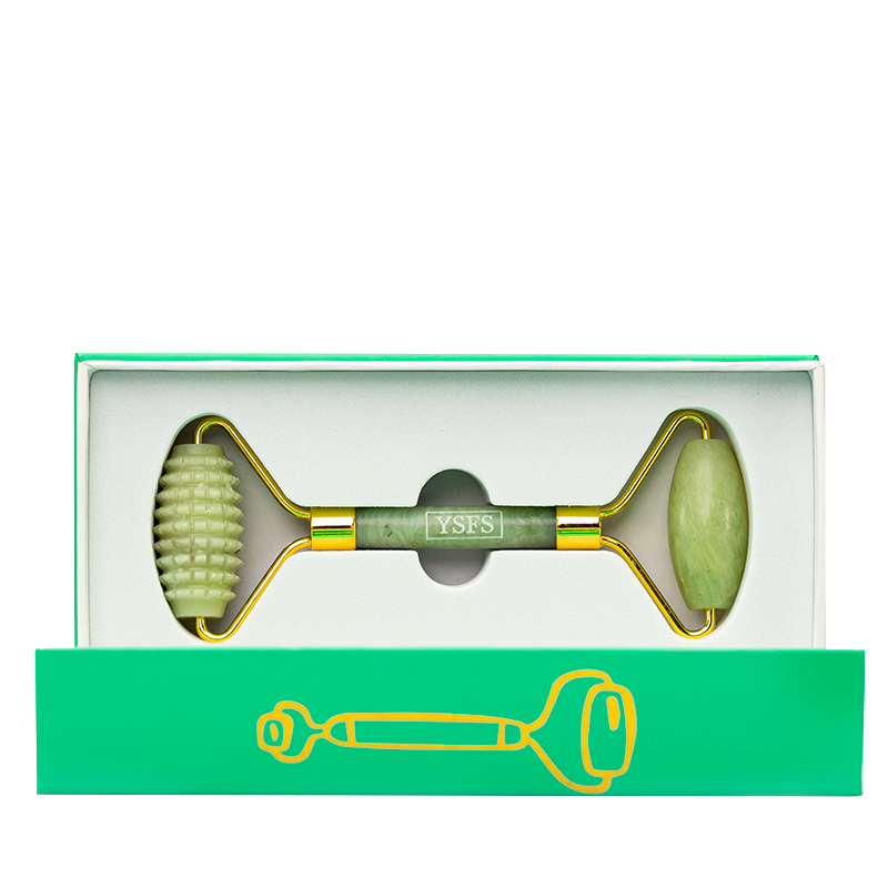 YSFS Jade  Facial Roller Green Dual Action
