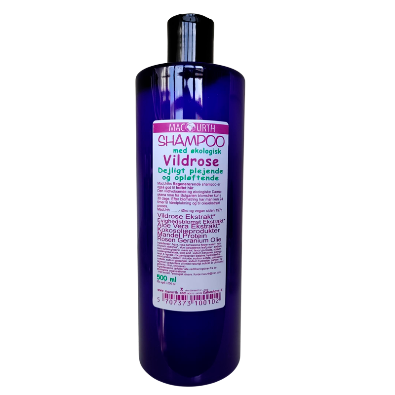 Macurth Shampoo Vildrose - 500 ml