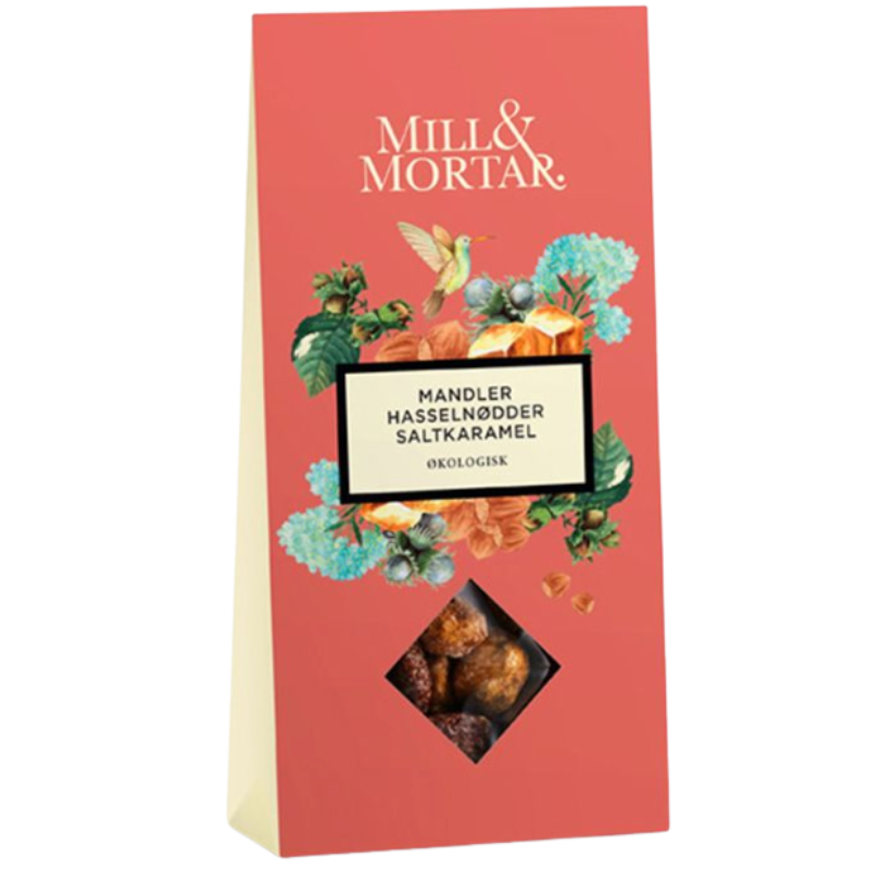 Mill & Mortar Mandler & Hasselnødder Saltkaramel Ø (100 g)