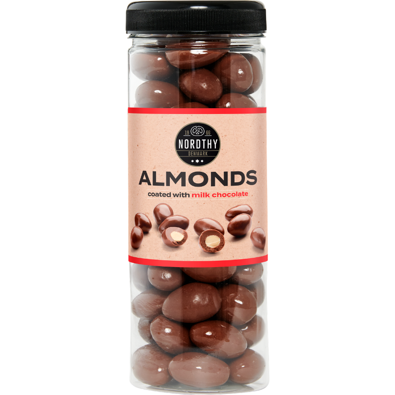 Nordthy Mandler M. Mælkechokolade (325 g)