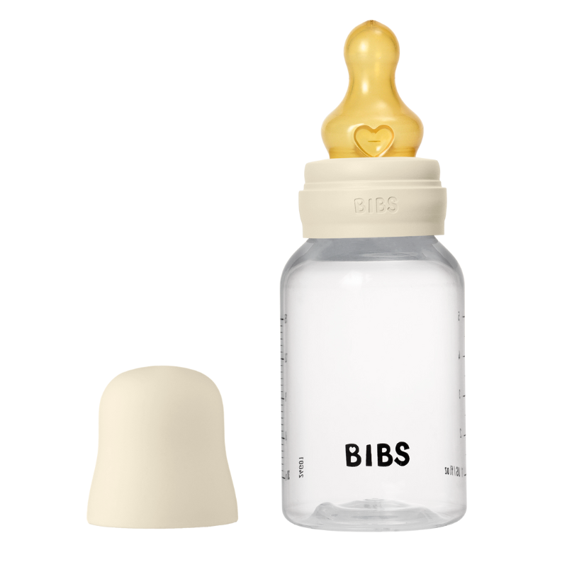 Bibs Baby Bottle Round Latex Slow Flow Sage (150 ml)