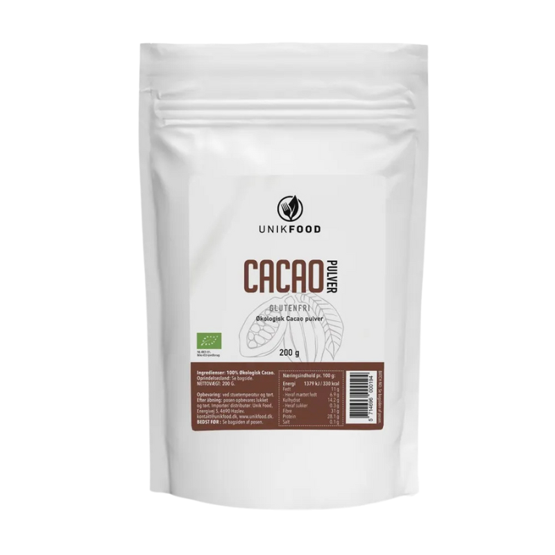 Unikfood Cacao pulver Ø (200 g)