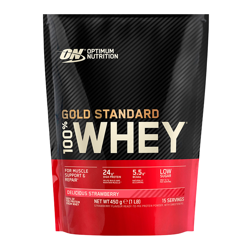 Optimum Nutrition Gold Standard 100% Whey Delicious Strawberry (450 g)