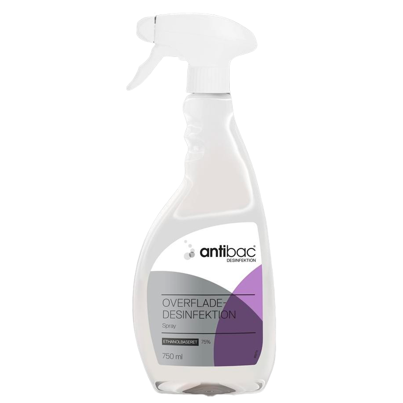 Antibac Overfladedesinfektions Spray 75 % (750 ml)