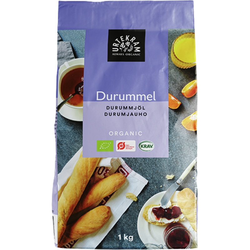 Urtekram Durum hvedemel Ø 1 Kg.