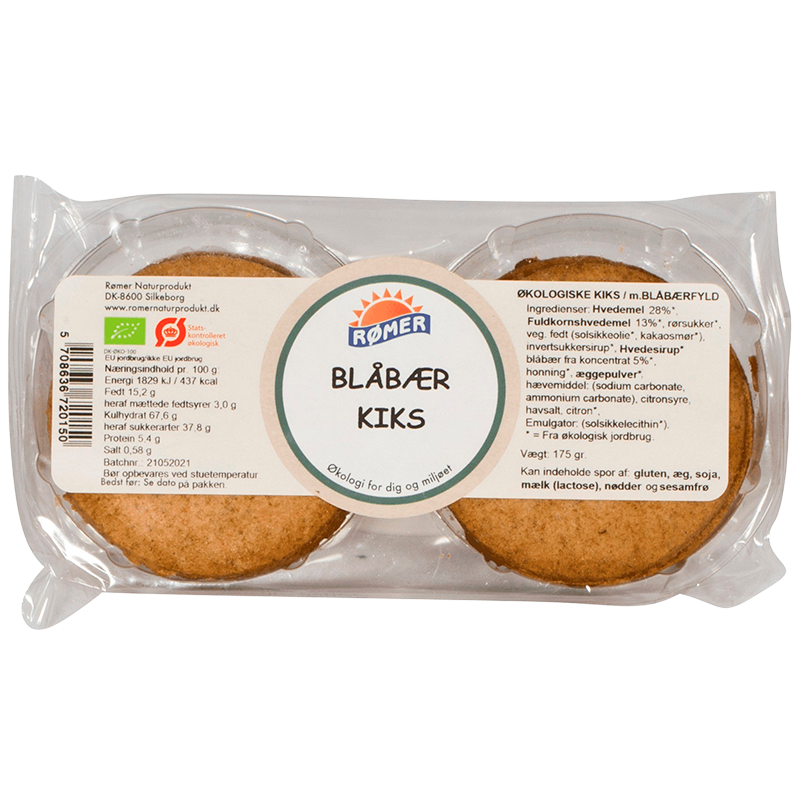 Rømer Blåbær Kiks Ø (175 gr)