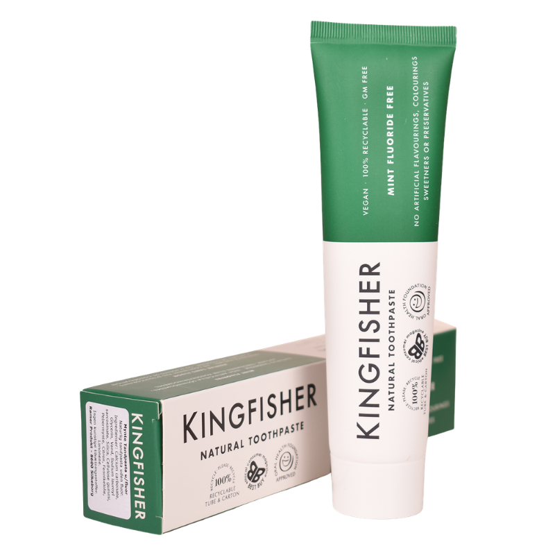 King Fisher Tandpasta med Mynte u/fluor - 100 ml.