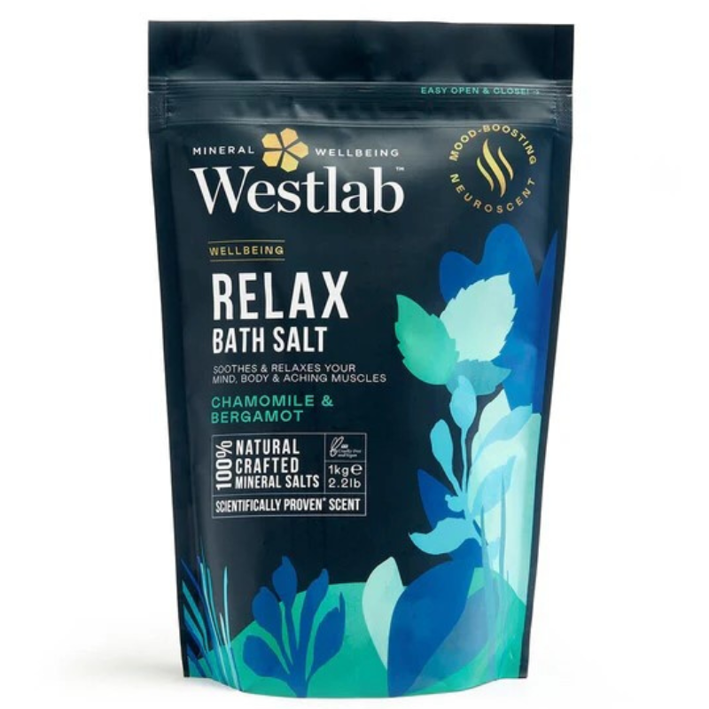 Westlab Relax Magnesium Badesalte (1000 g)