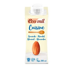 Ecomil Mandel fløde Ø - 200 ml