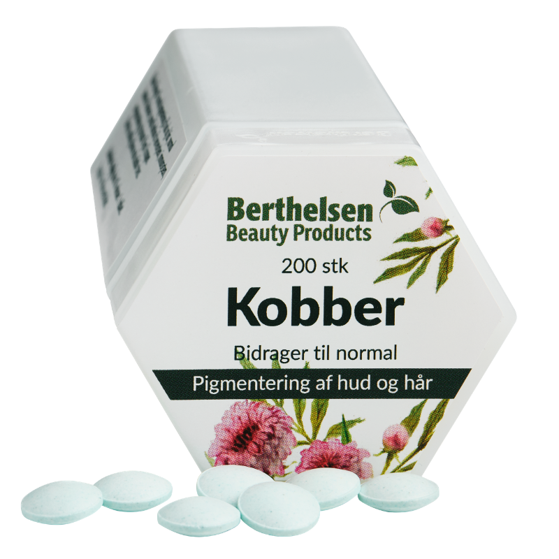 Berthelsen Kobber 2 mg - 200 tabs.