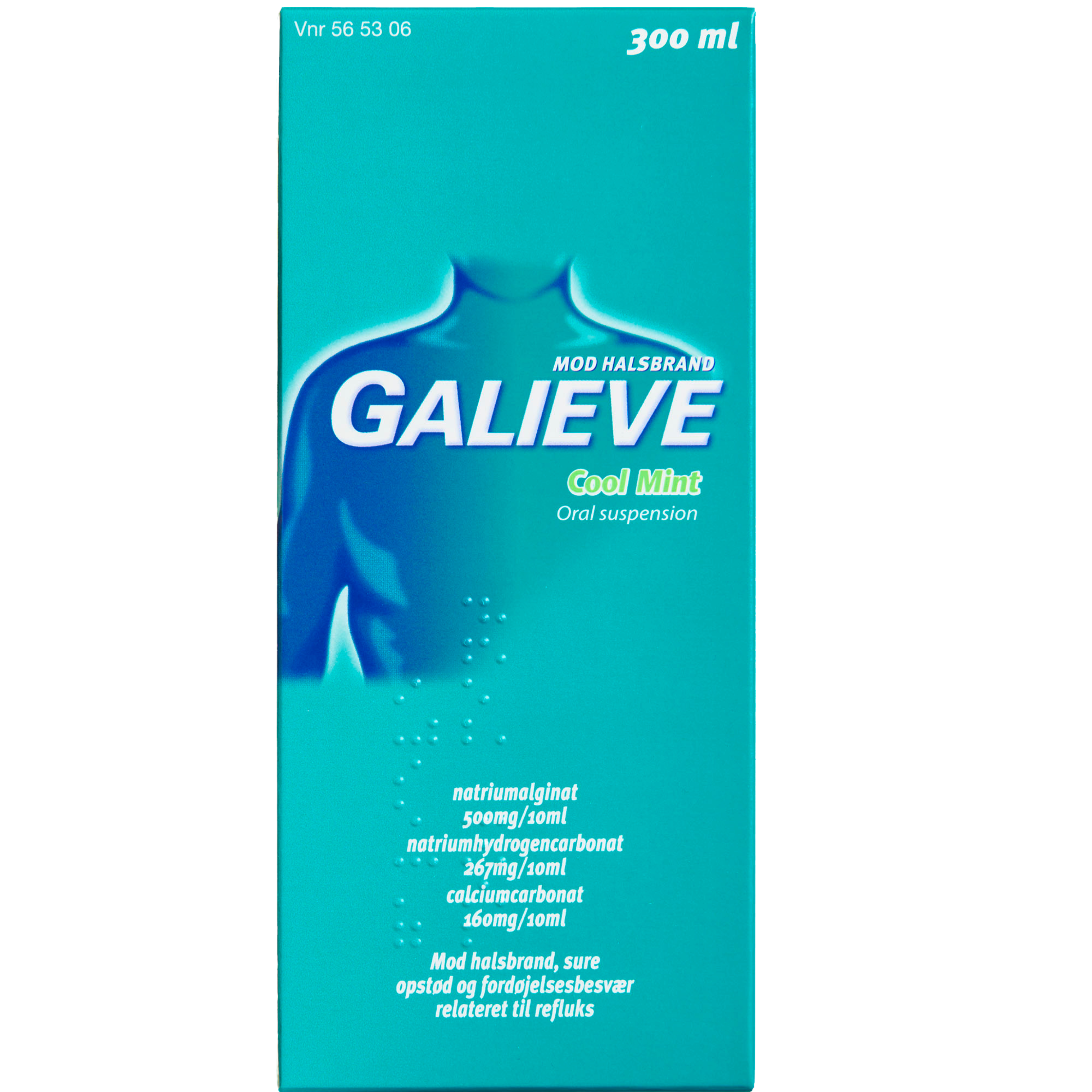 Galieve Cool Mint Oral Suspension (300 ml)