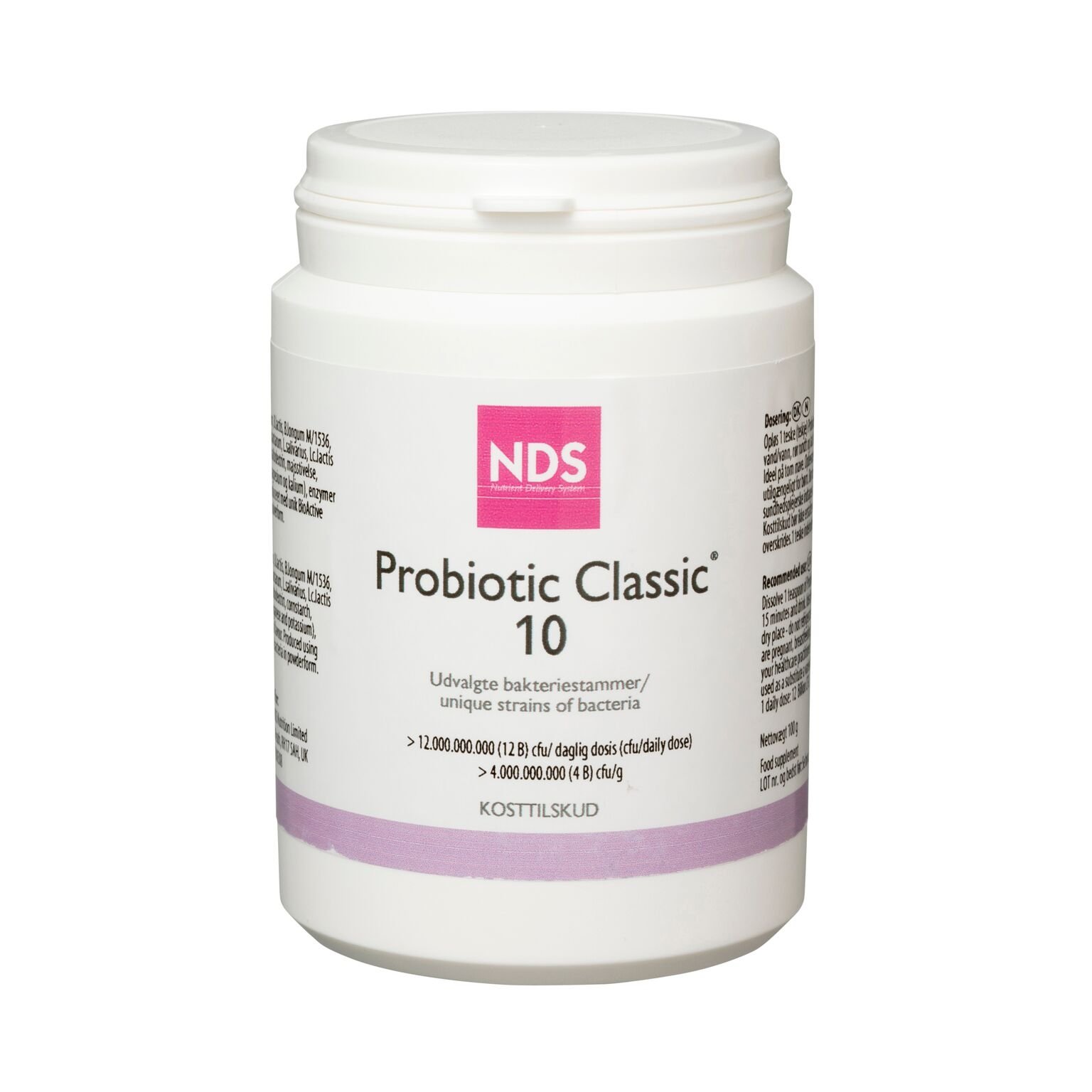 NDS Probiotic classic 10 - 100 gr.