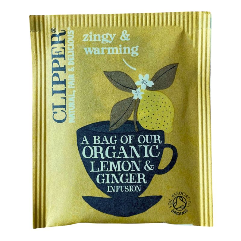 Vareprøve - Clipper Citron & Ingefær Te Ø (1 brev)