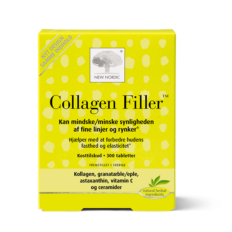 New Nordic Skin Care Collagen Filler - 300 tab.