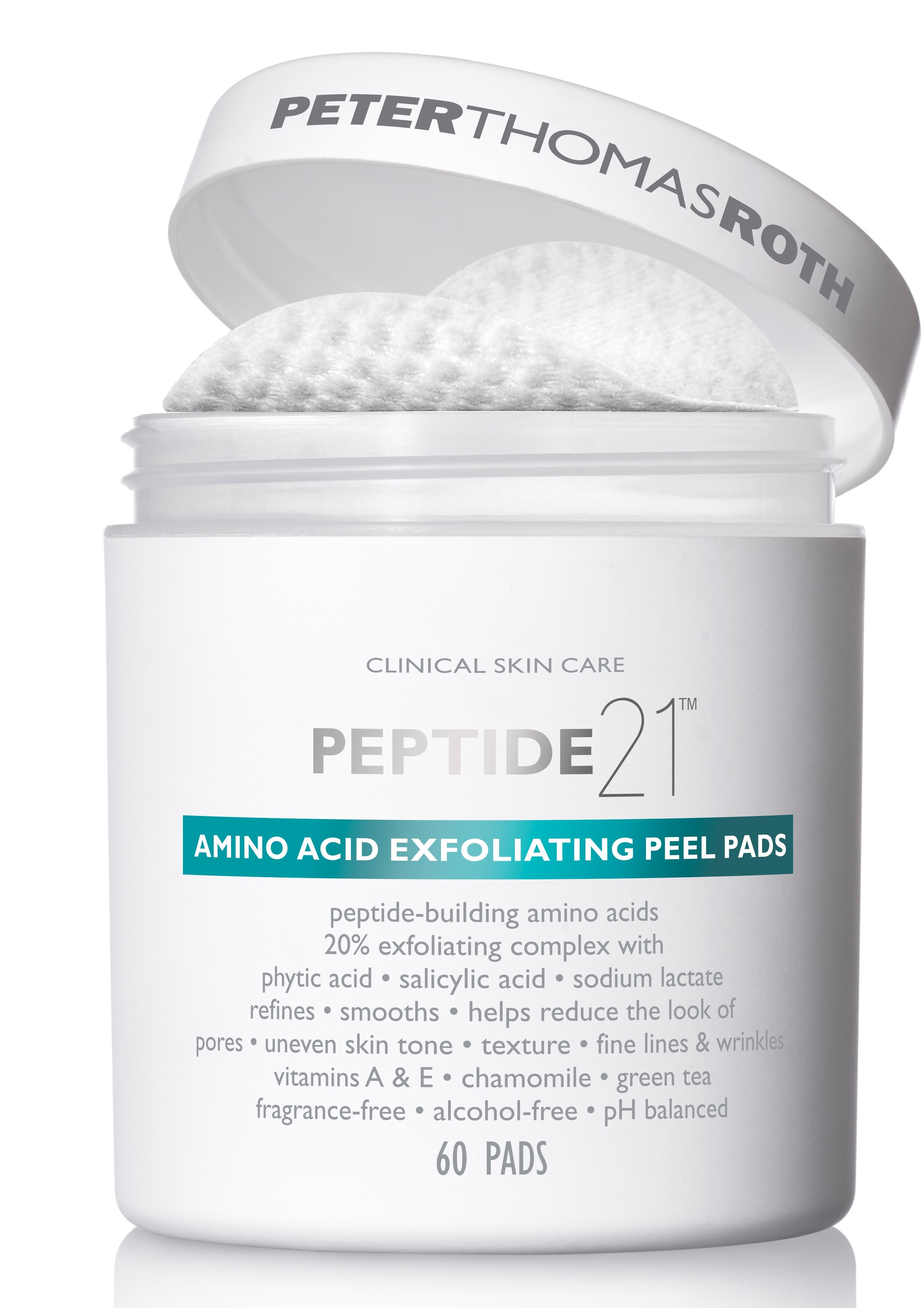 Peter Thomas Roth Peptide 21 Exfoliating Peel Pads (60 stk)