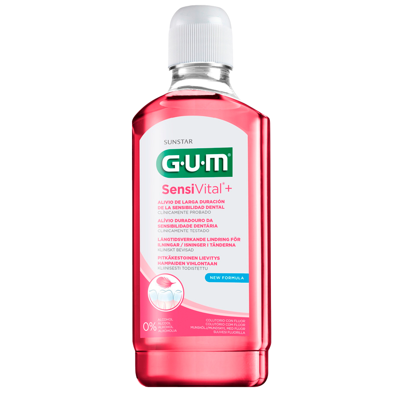 GUM SensiVital Fluor Mundskyl - 500 ml