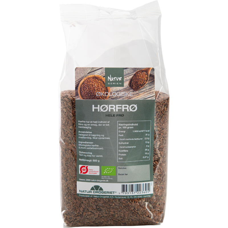 Natur Drogeriet Hørfrø Ø (500 g)