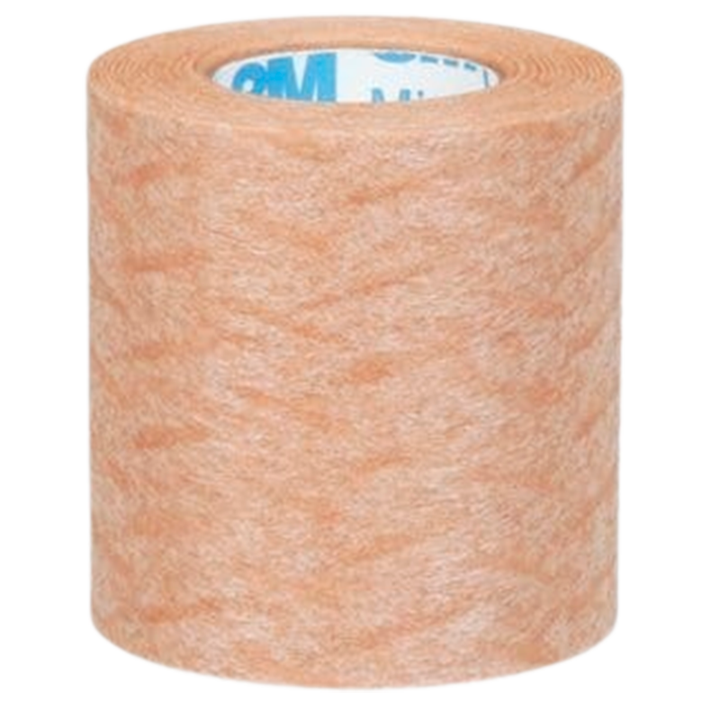 3M Micropore Kirurgisk Tape Lysebrun 5 cm x 9,1 m (1 stk)