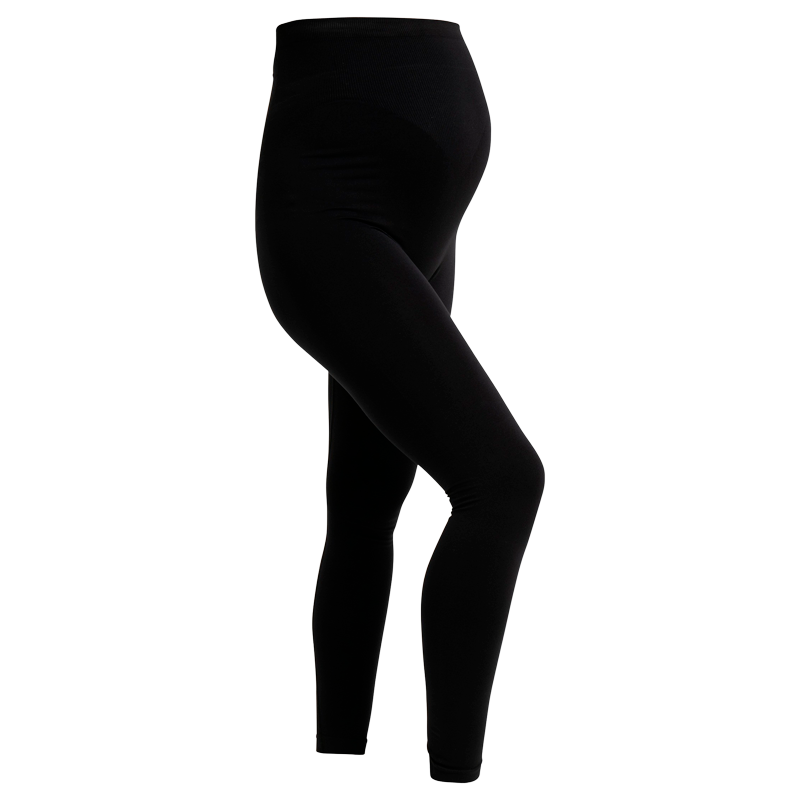 Carriwell Seamless Graviditets Leggings Med Støtte Sort - Small - 1 stk