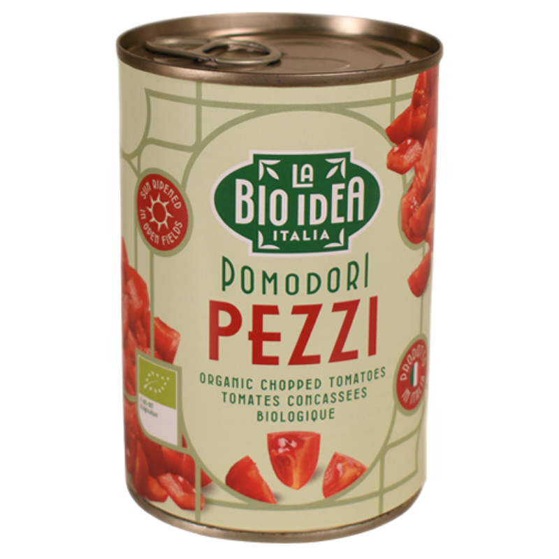 Tomater hakkede i ds. Ø 400 gr