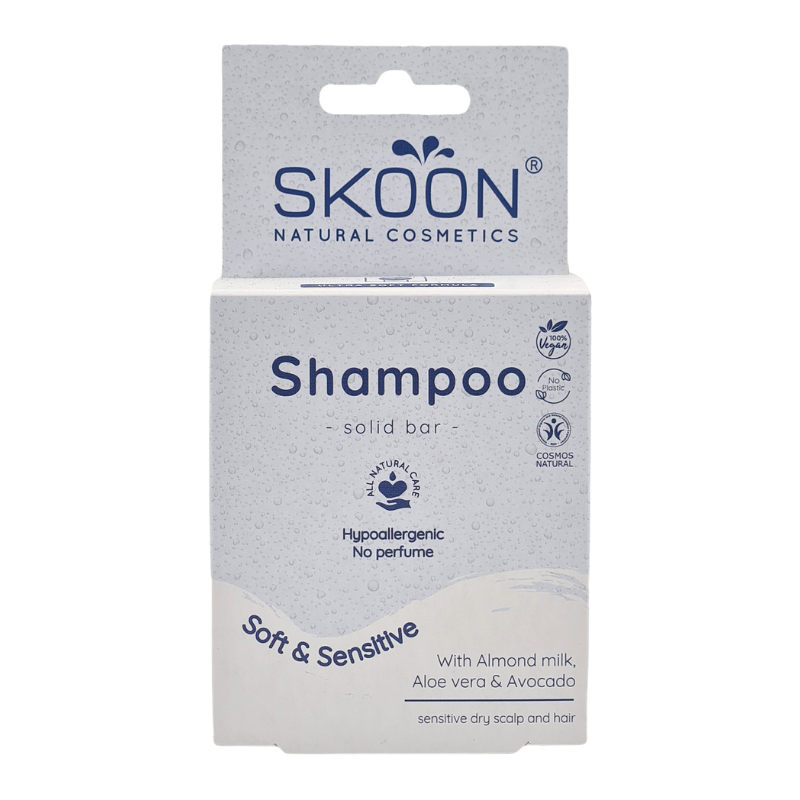 Skoon Solid Shampoo Hypoallergenic Soft & Sensitive (90 g)