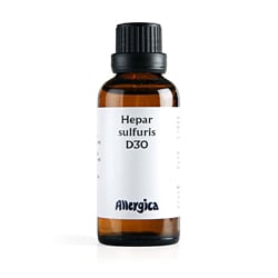 Allergica Hepar sulf. D30 - 50 ml.