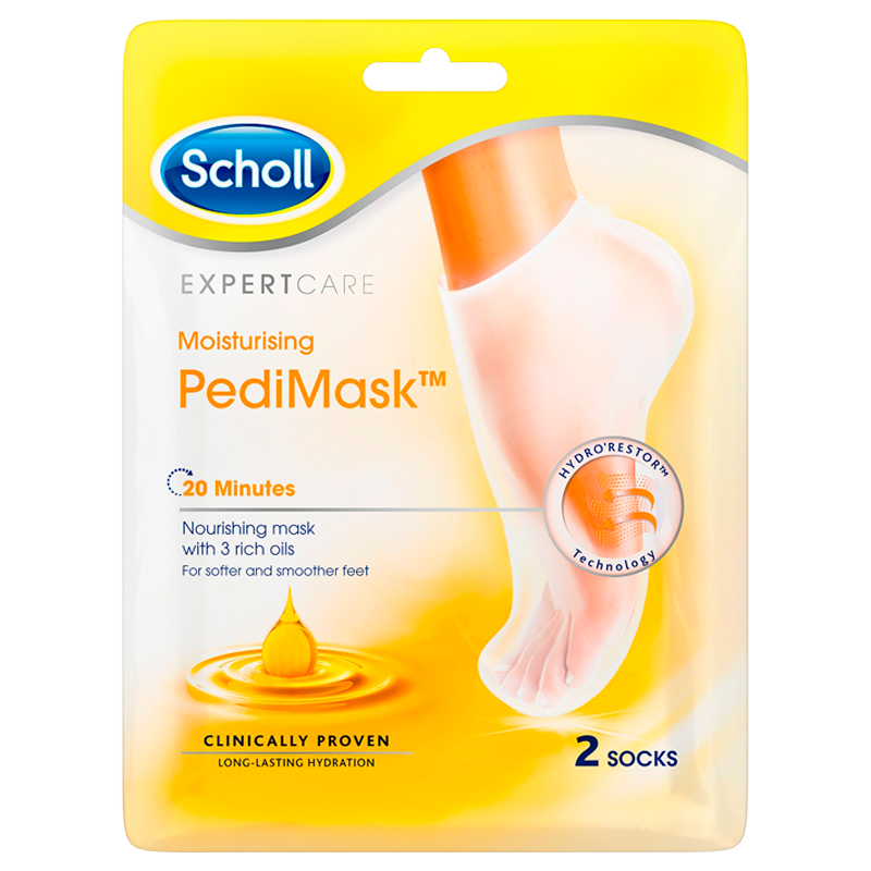 Scholl Pedimask Triple Oil (2 stk)
