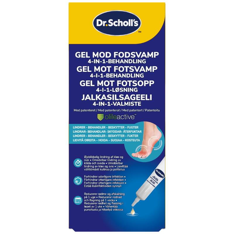 Scholl Athlete's Foot Gel 4-in-1 (10 ml)