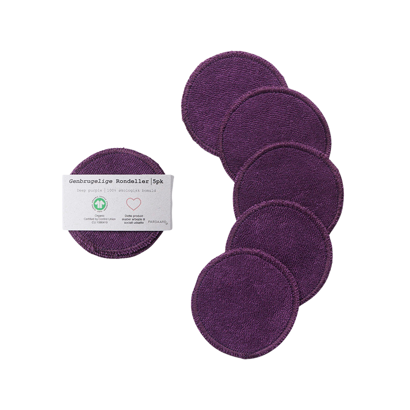 Pargaard Genbrugelige Rondeller Deep Purple (5 stk)