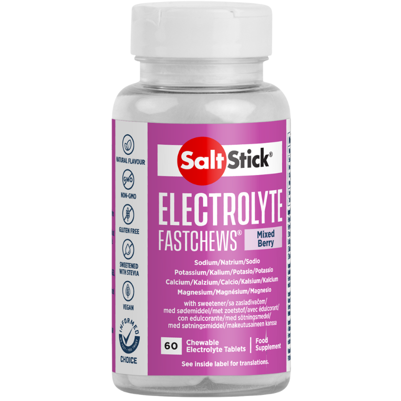 Saltsticks Electrolyte Fastchews Mixed Berry (60 tabl)