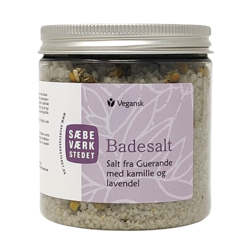 Sæbeværkstedet Badesalt Kamille Og Lavendel - 200 gr