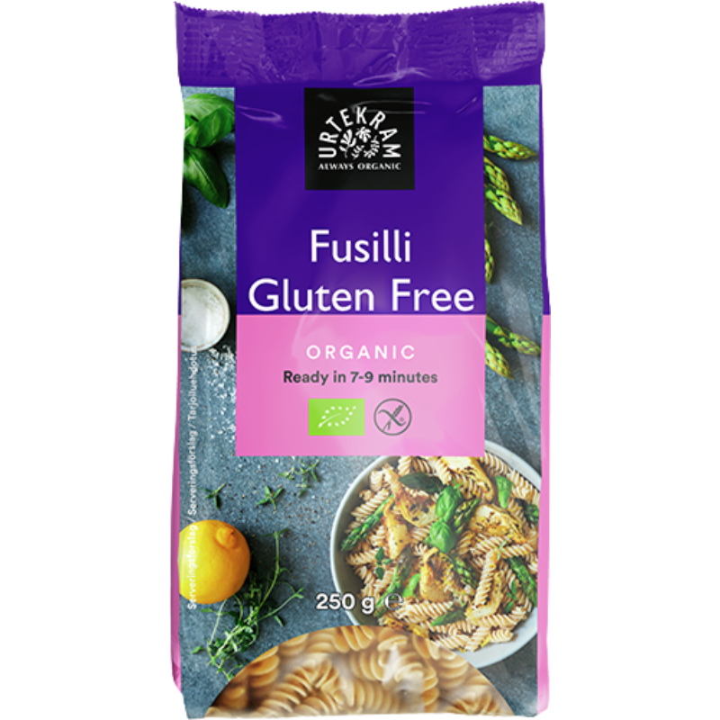 Urtekram Glutenfri Fusilli Ø - 250 gr.