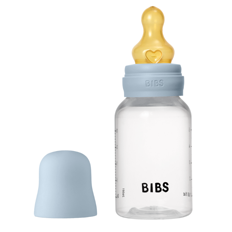 Bibs Baby Bottle Round Latex Slow Flow Blush (150 ml)