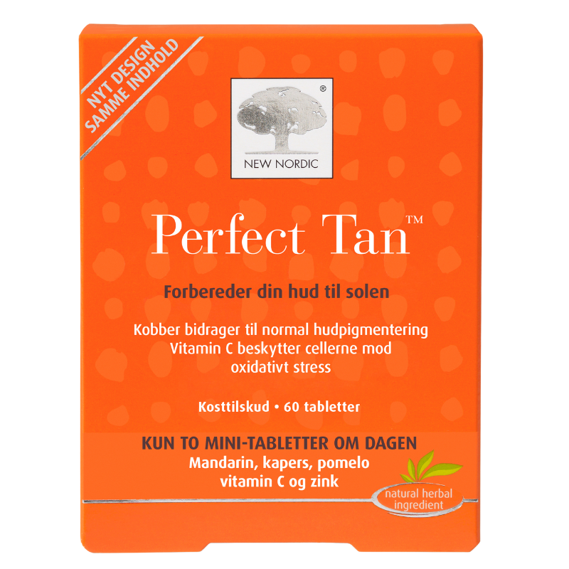 New Nordic Skin Care Perfect Tan - 60 tabs.